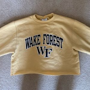 Wake Forest Cropped Crewneck